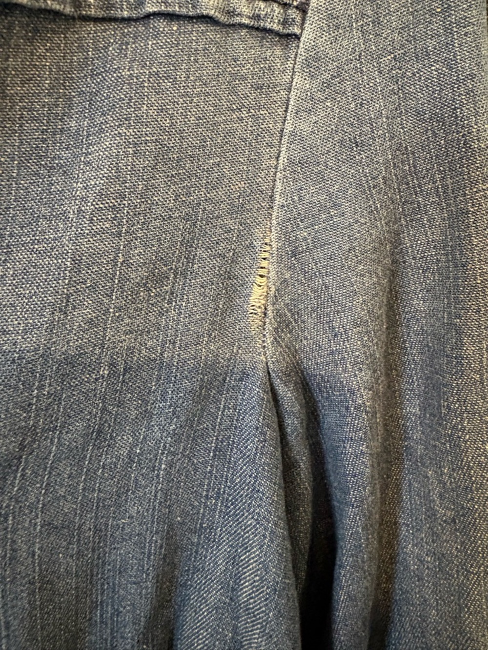 LOFT Blue Denim Tunic Dress - Picture 7 of 12